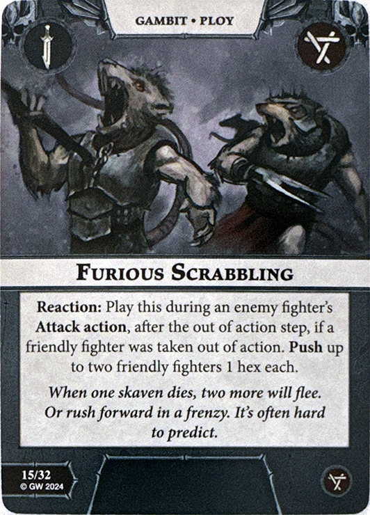 Furious Scrabbling